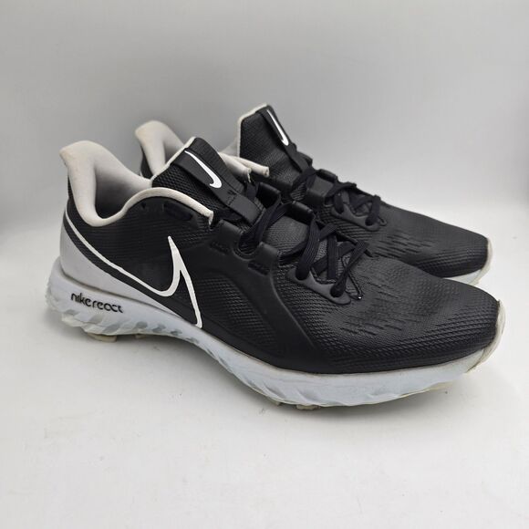 Nike React Infinity Pro Shoes Mens 11 Black Golf Spikeless Athletic CT6620-004 main image 6